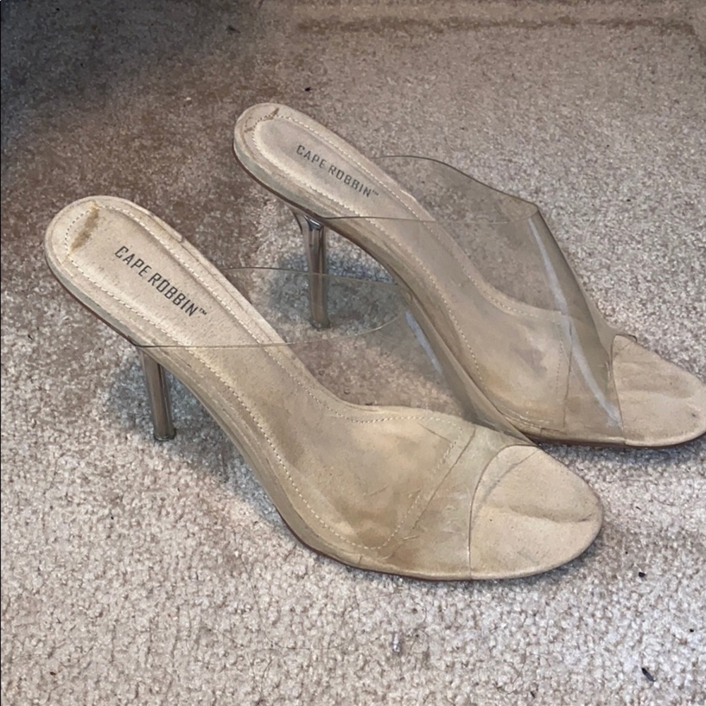 Nude sandals